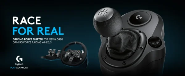 Logitech G Driving Force Shifter for G29/G920 Racing Wheel - Black - Image 2